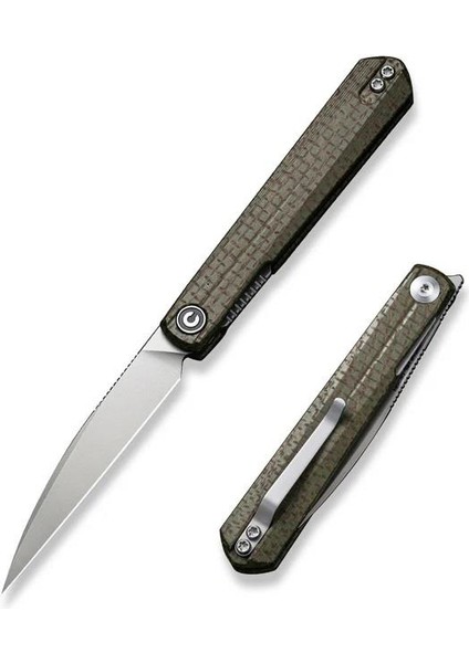 Clavi Micarta Green Çakı