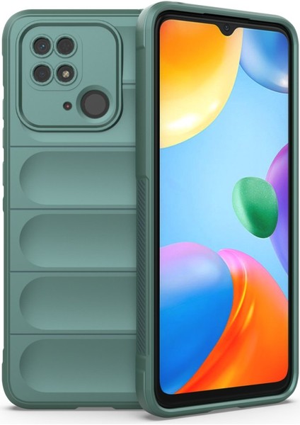 Xiaomi Redmi 10C Kılıf Kamera Korumalı Etnik Kapak