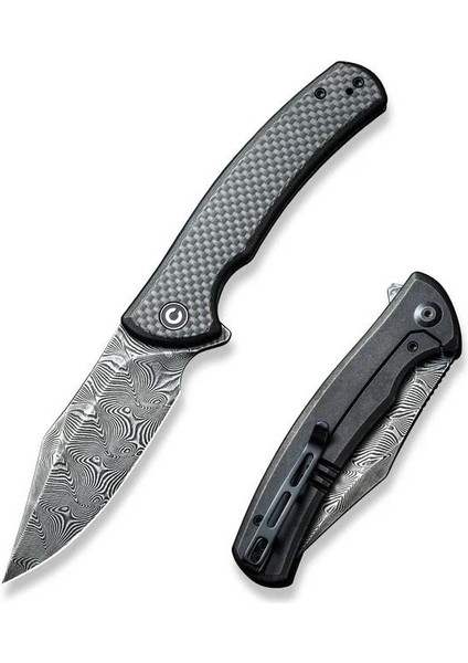 Sinisys Cf G10 Damascus Çakı