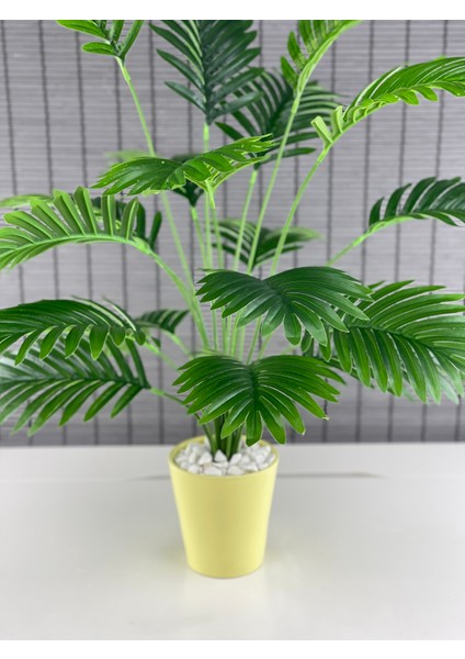 Yapay Ağaç Areka Ağacı Palmiye Ağacı Salon Bitkisi Seramik Saksılı 18 Yaprak 85CM fiyatları