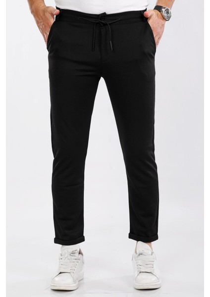 Duble Paça Jogger Pantolon Pike Kumaş