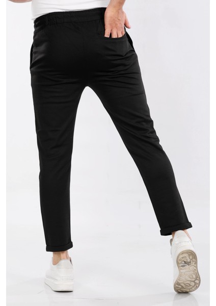 Duble Paça Jogger Pantolon Pike Kumaş fırsatları