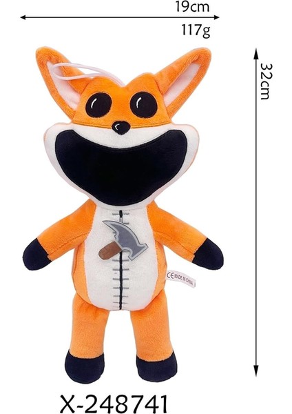Gülümseyen Critters Karanlıkta Parlayan Mor Kedi Dalgası, Haşhaş Oyun Zamanı Gülümseyen Critters Tavşan Peluş Oyuncak, Gülümseyen Critters Dogday Doldurulmuş Hayvan(Renk:tilki) (Yurt Dışından) fiyatları