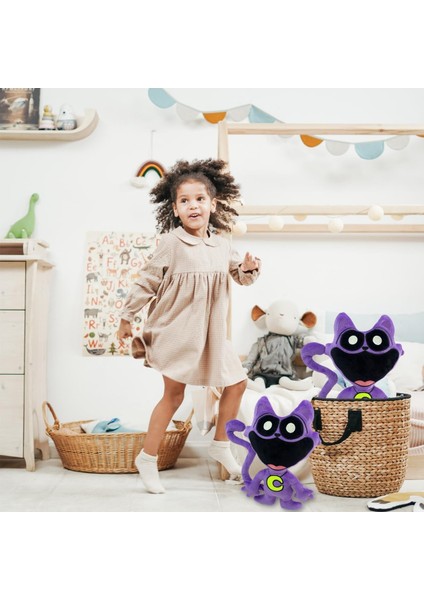 18 Inç Canavar Catnap Peluş, Gülümseyen Yaratıklar Peluşlar Doldurulmuş Yastık Bebek Oyuncakları, Bölüm 3 Derin Uyku Oyunu Hayranları Doğum Günü Partisi Için Tercih Edilen Hediyele (Yurt Dışından) fırsatları
