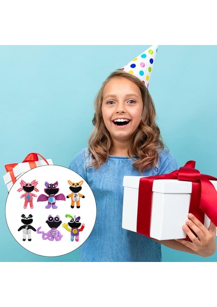 12 Inç Smiling Critters Peluş, Catnap Peluş, Doldurulmuş Hayvanlar Peluş, Gülümseyen Critters Peluş Oyuncaklar Hayranları Için Çocuk Erkek Kız Doğum Günü Partisi Paskalya Hediyeler (Yurt Dışından)