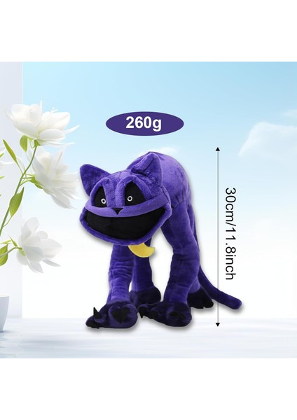 2024 Yeni Catnap Peluş, Gülümseyen Critters Peluş Canavar Catnap Peluş, Gülümseyen Critters Peluşlar Doldurulmuş Hayvanlar Oyun Hayranları Için Peluşlar Doğum Günü Noel (Yatarak) (Yurt Dışından)