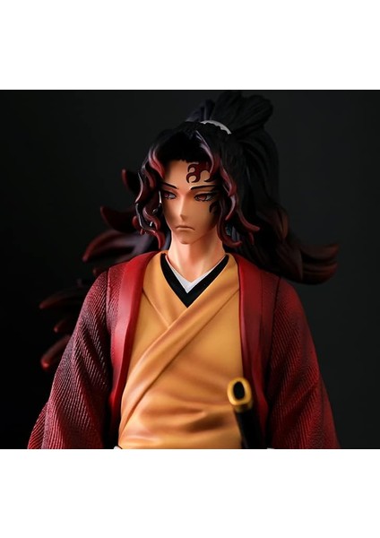 Yoriichi Tsugikuni Şekil Anime Heykeli Modeli Renkli Masaüstü Dekorasyon Hediye Anime Fan Koleksiyonu (30CM/11.8) (Yurt Dışından)