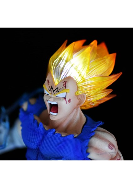 Vegeta Aksiyon Figürü Anime Figürü Dbz Heykeli Modeli Dekorasyon Zarif Doğum Günü Hediyesi 10.2 Inç (Yurt Dışından)