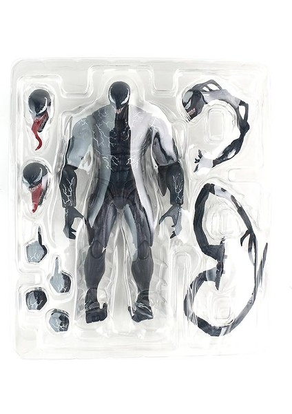 Venom Aksiyon Figürü Bebek Model Oyuncak Bebek, Venom Legends Serisi Carnage Anime Aksiyon Pvc Şekil Hareketli Karakterler Modeli Heykel Oyuncaklar Koleksiyon Masaüstü Dekorasyon S (Yurt Dışından)