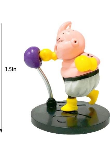 Gk Dragonball Majin Buu Aksiyon Figürü, Boks Buu Şekil Heykeli Heykelcik, Koleksiyon Dekorasyon Modeli Nefis Doğum Günü Hediyesi (Yurt Dışından)
