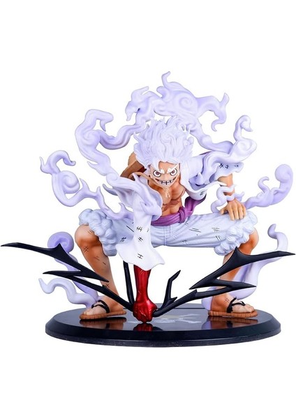 Luffy Aksiyon Figürü, Dişli 5 Luffy Anime Oyuncak Modeli Şekil Heykeli Pvc Karakter Model Oyuncaklar Koleksiyonu Hediye Erkekler ve Kızlar Için Yaratıcı Karikatür Oyuncak (Yurt Dışından)