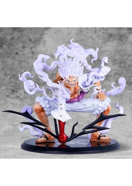 Luffy Aksiyon Figürü, Dişli 5 Luffy Anime Oyuncak Modeli Şekil Heykeli Pvc Karakter Model Oyuncaklar Koleksiyonu Hediye Erkekler ve Kızlar Için Yaratıcı Karikatür Oyuncak (Yurt Dışından)