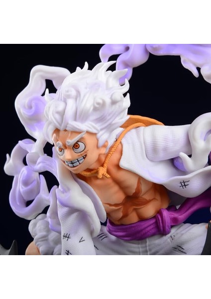 Luffy Aksiyon Figürü, Dişli 5 Luffy Anime Oyuncak Modeli Şekil Heykeli Pvc Karakter Model Oyuncaklar Koleksiyonu Hediye Erkekler ve Kızlar Için Yaratıcı Karikatür Oyuncak (Yurt Dışından)