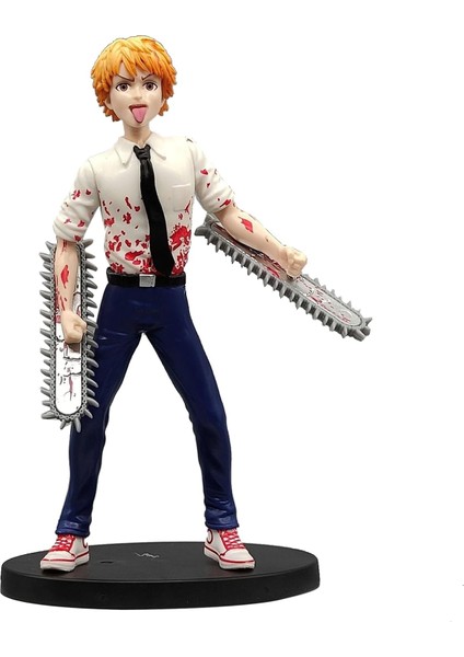 Denji Şekil, Testere Anime Figürü Heykelcik Pvc Karakter Model Oyuncaklar Masaüstü Süslemeleri Arkadaşlar Için (Yurt Dışından)