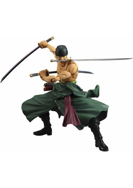 Anime Aksiyon Kahramanları Roronoa Zoro-Onigashima'daki Rai-, Shfiguarts Değişken Pvc Şekil Karakter Modeli Süsler Heykeli, Çok Renkli (Yurt Dışından)