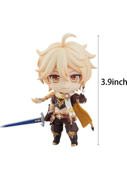 Anime Figürü Lumine/aether Sevimli Aksiyon Figürleri Modeli Koleksiyon Model Bebek Hediyeleri (Yurt Dışından)