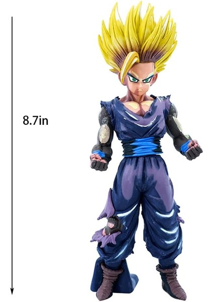Dragon Anime Ball Şekil Son Gohan Aksiyon Figürü, Db Aksiyon Figürleri, Dekorasyon Süsleri Anime Hayranları Için En Iyi Hediye, Manga Renkli Ver. (Yurt Dışından)