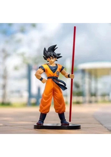 Goku Şekil Anime Dragon Ball Goku Dbz Aksiyon Şekilli Kalıp Modeli Doğum Günü Hediyeleri Çocuklar Için Koleksiyon Figürler (9 Inç) (Yurt Dışından)