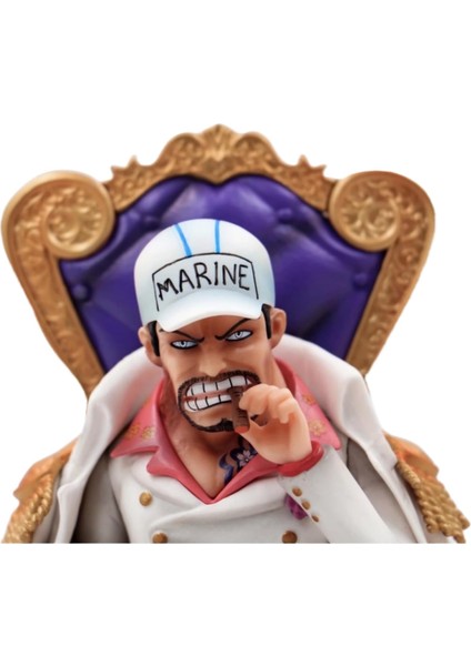 Sakazuki Şekil Taht Anime Karakter Modelleri Figürler Koleksiyonu Oyuncaklar Dekoratif 23 Cm/6.1 Inç (Beyaz) (Yurt Dışından)