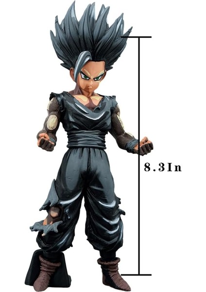 Son Gohan Aksiyon Figürü, Anime Dragonball Şekil Heykeli Koleksiyonu Dekorasyon Modeli Zarif Doğum Günü Hediyesi, Manga Renkli Ver. (Yurt Dışından)