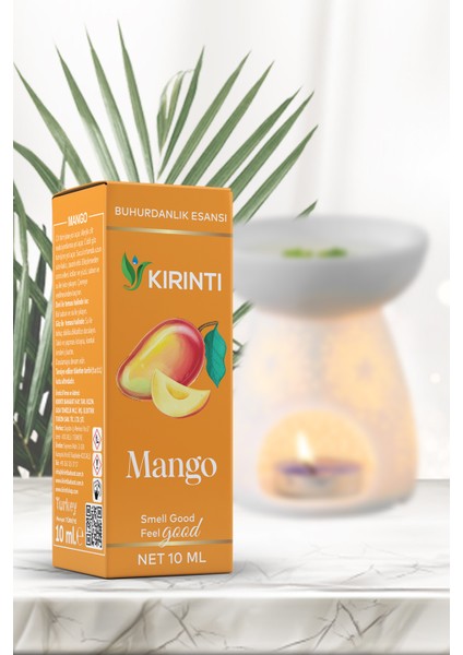 Mango Kokulu Buhurdanlık Esansı 10 ml