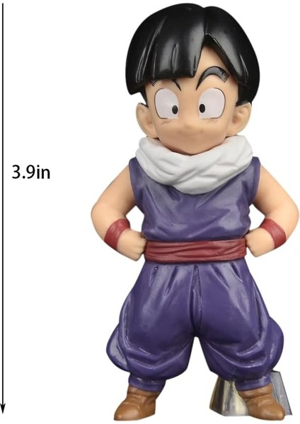 Son Gohan Aksiyon Figürü, Anime Dragonball Şekil Heykeli Heykelcik Koleksiyonu Dekorasyon Modeli Zarif Doğum Günü Hediyesi, Tiyatro Ver. (Yurt Dışından)