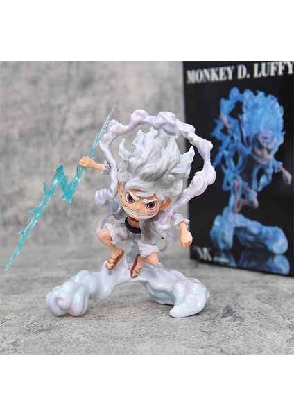 Aksiyon Figürü, Dişli 5 Luffy Anime Oyuncak Modeli Şekil Heykeli Pvc Karakter Model Oyuncaklar Koleksiyonu Hediye Hayranları Için Yaratıcı Karikatür Oyuncak (Nika2) (Yurt Dışından)