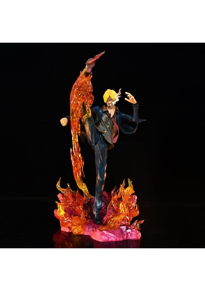 Sanji Şekil, Sanji Aksiyon Figürü Anime Heykeli Koleksiyon Model Hediye Oyuncak 13.77 Inç (Yurt Dışından)