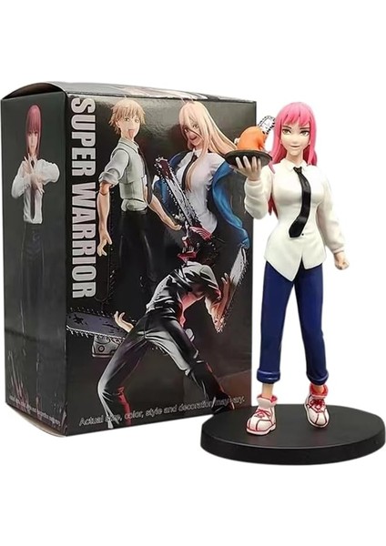 Makima Şekil, Testere Anime Figürü Heykelcik Pvc Karakter Model Oyuncaklar Masaüstü Süslemeleri Arkadaşlar Için (Yurt Dışından)