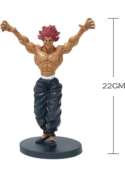 Hanma Yujiro/hanayama Kaoru Anime Mücadele Süsler Aksiyon Şekilli Kalıp Bebek Dekorasyon Hediyeler (Yurt Dışından)