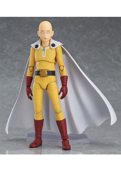 Saitama Aksiyon Figürü Anime Karakter Saitama Değiştirilebilir Yüz Hareketli Pvc Şekil Modu Masaüstü Süslemeleri Hediye (Yurt Dışından)