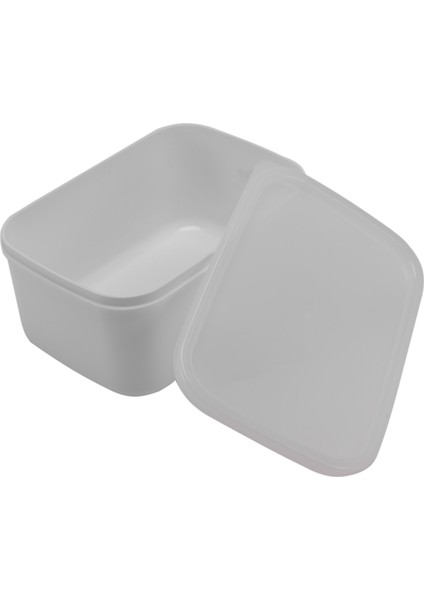 Plastik Buzdolabı Meyve Sebzi Mikrodalga Fırın Öğle Yemeği Kutusu Dikdörtgen Küçük Gıda Depolama 1400 ml (Yurt Dışından)