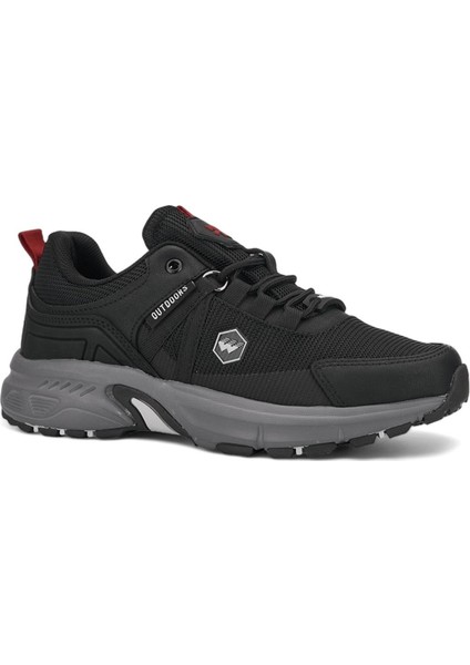 Unisex 36-39 Siyah Kırmızı Suya Dayanıklı Comfort Sneaker
