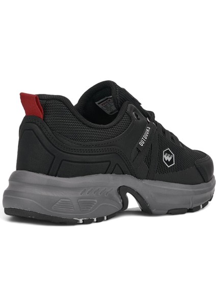 Unisex 36-39 Siyah Kırmızı Suya Dayanıklı Comfort Sneaker fırsatları