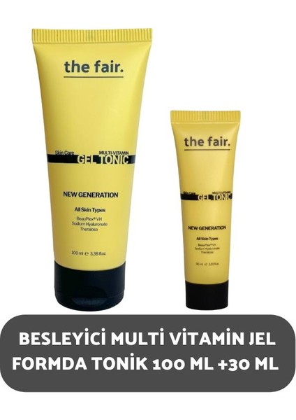 The Fair. Yeni Nesil Besleyici Multi Vitamin Jel Tonic 100 ml + 30 ml