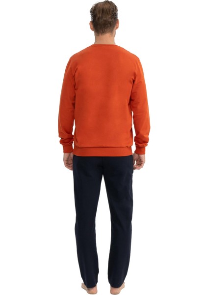 Erkek Uzunkol Kışlık Pijama Takım modelleri
