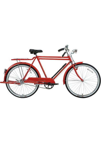 Roadstar Classıc Hizmet Bisikleti 58CM V 26 Jant 1 Vites Kırmızı Siyah Gold