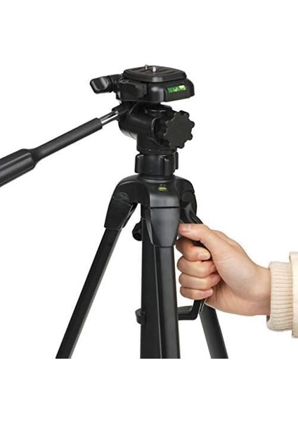 WT-3520 Kamera Video Cep Telefonu Tripod 140 cm Profesyonel Tripod