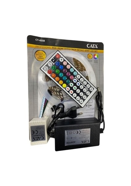 CT-4558 Profesyonel Rgb Şerit LED Seti