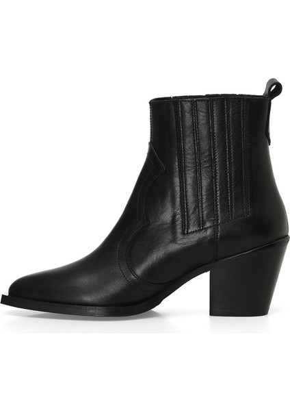 Nine West Vılla 4pr Siyah Kadın Kovboy Bot