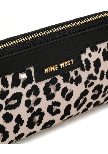 Nine West Glassywa 4pr Leopar Kadın Cüzdan