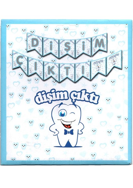 Dişim Çıktı Banner - Mavi