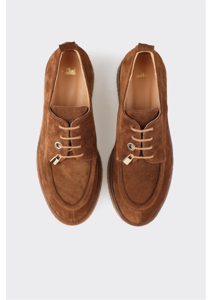 Taba Deri Kadın Günlük Ayakkabı fırsatları