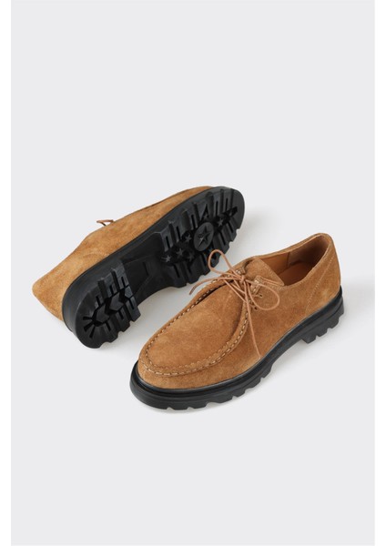 Elle Vizon Deri Kadın Günlük Ayakkabı modelleri