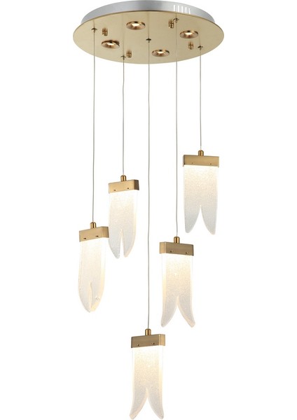 Bonreo 5 Lı Ledlı Sarkıt 35w+12w 3000k