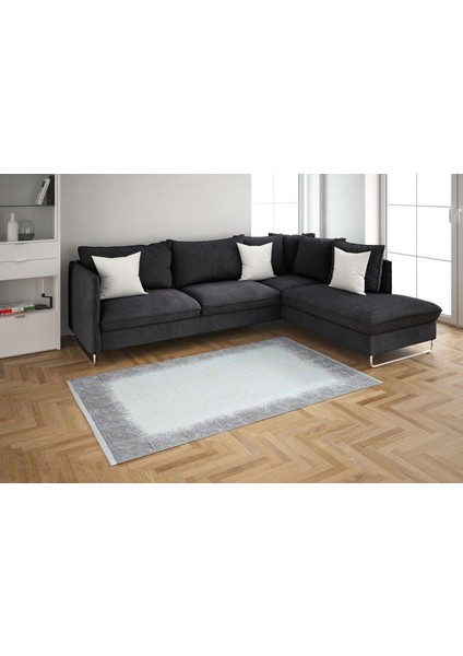 Mina 09107a Bej Kahve Eskitme Desen Bambu Halı modelleri