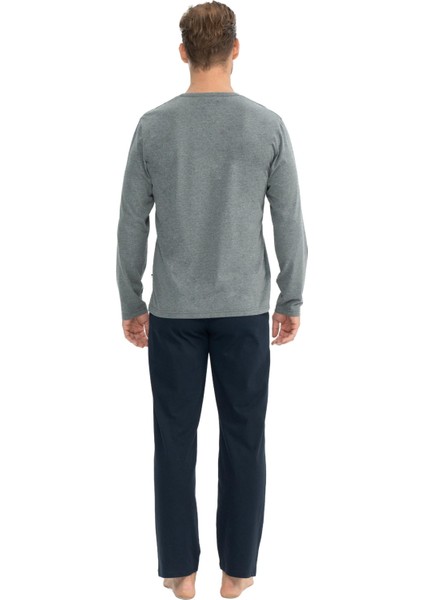Erkek Uzunkol Mevsimlik Pijama Takım modelleri