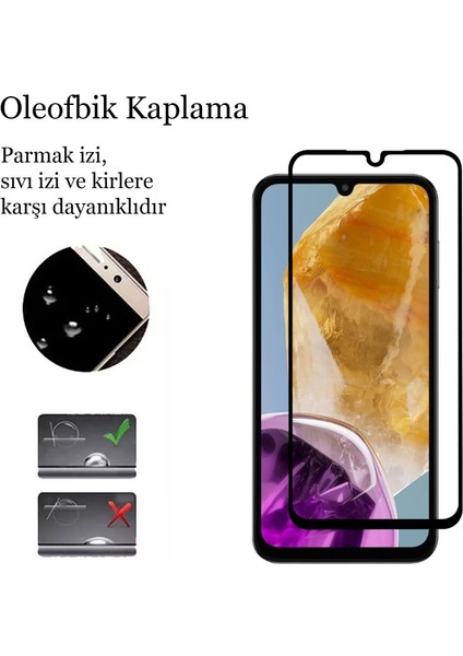 Samsung Galaxy M15 Kırılmaz Cam 5d Tam Kaplayan 9h Temperli Ekran Koruyucu fiyatları