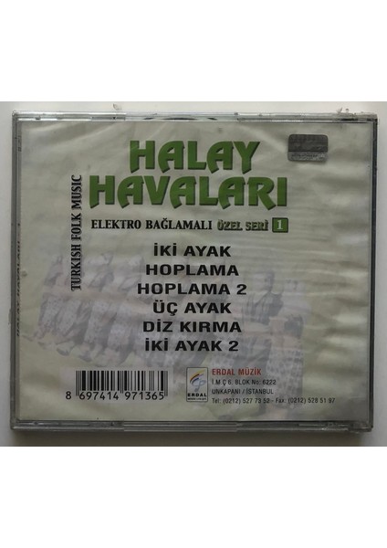 Halay Havaları Elektro Bağlamalı Özel Seri 1 (Jelatininde Orjnal Dönem Baskı Cd) fiyatları