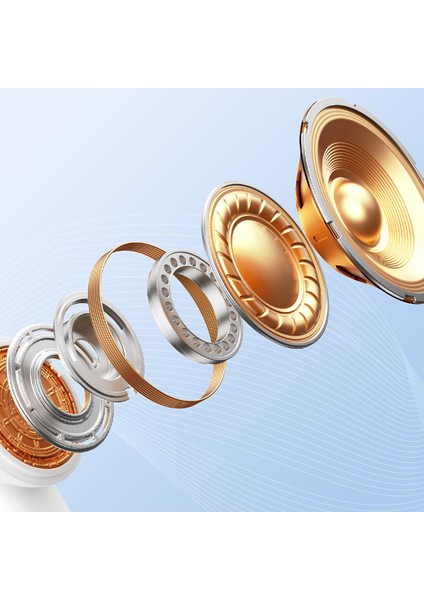 Wekome S28 Projektör Bluetooth Kulaklık Hafif Kulaklık Taşınabilir Tws Kablosuz Kulaklıklar - Beyaz (Yurt Dışından)